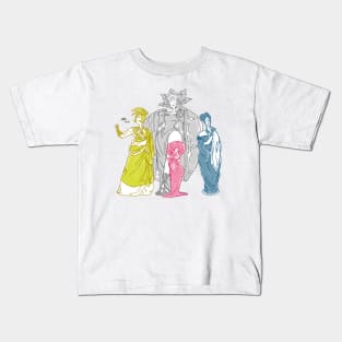 Goddess Diamonds 3 Kids T-Shirt